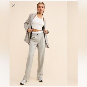 4th & Reckless Taylor Boxer Trousers Grey, L